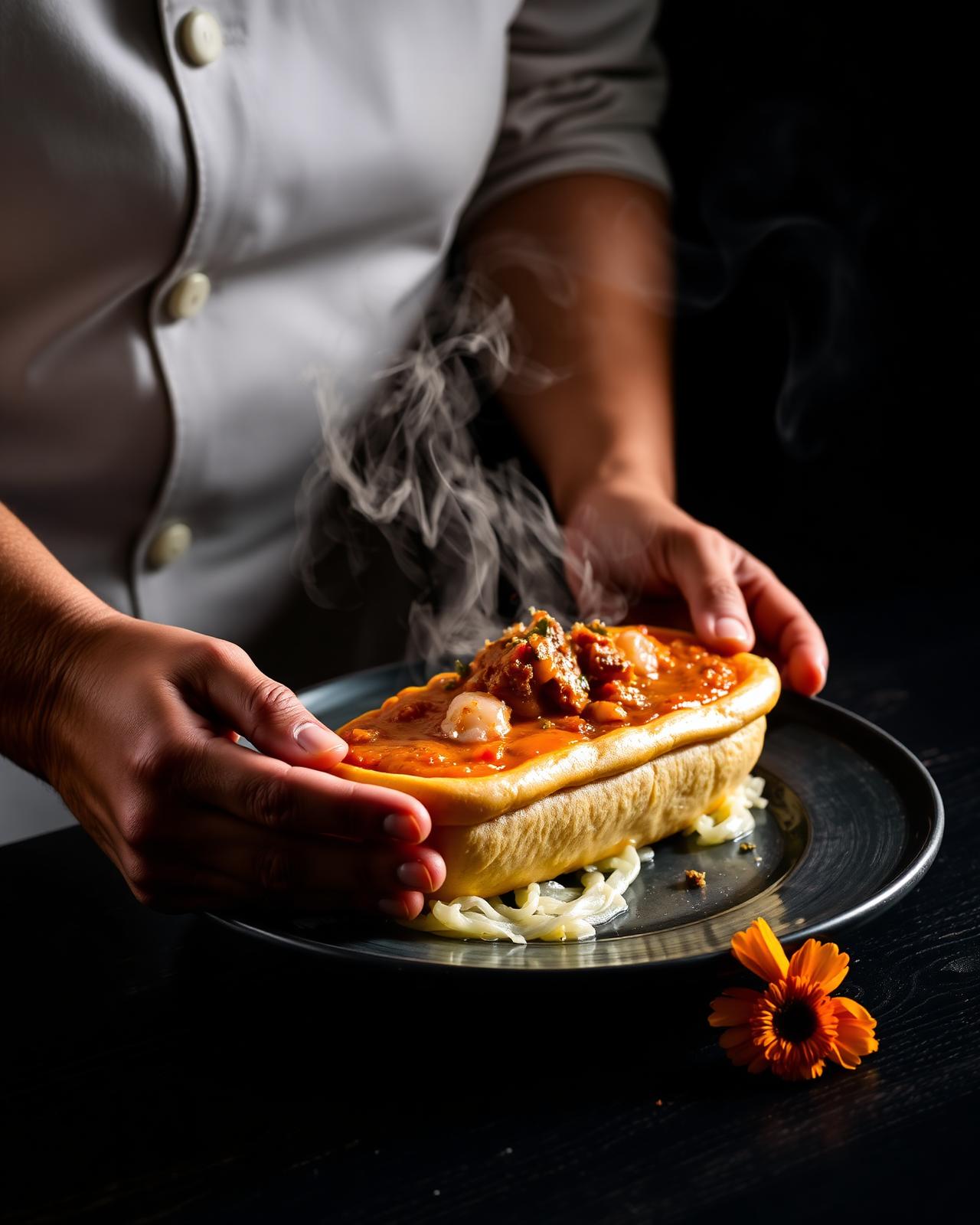 Chef plating misal